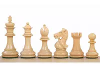 Figury szachowe King's Bridal Hebanizowane 3,5 cala Figury szachowe King's Bridal Hebanizowane 3,5 cala