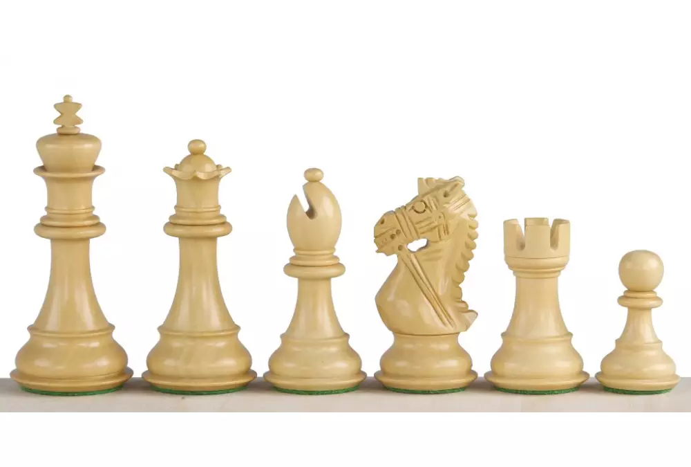 Figury szachowe King's Bridal Akacja/Bukszpan 3,75 cala
