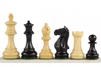 Figury szachowe Oxford 3,5 cala Rzeźbione Drewniane Figury szachowe Oxford 3,5 cala Rzeźbione Drewniane