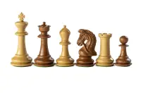 Figury szachowe Sultan 3,75 cala Akacja/Bukszpan Figury szachowe Sultan 3,75 cala Akacja/Bukszpan
