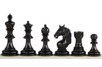 FIGURY SZACHOWE UNICORN HEBANOWE 4,25 cala FIGURY SZACHOWE UNICORN HEBANOWE 4,25 cala