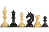 FIGURY SZACHOWE UNICORN HEBANOWE 4,25 cala FIGURY SZACHOWE UNICORN HEBANOWE 4,25 cala