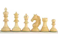 FIGURY SZACHOWE UNICORN HEBANOWE 4,25 cala FIGURY SZACHOWE UNICORN HEBANOWE 4,25 cala