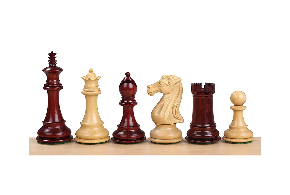 FIGURY SZACHOWE ROYAL KNIGHT REDWOOD 4 CALE