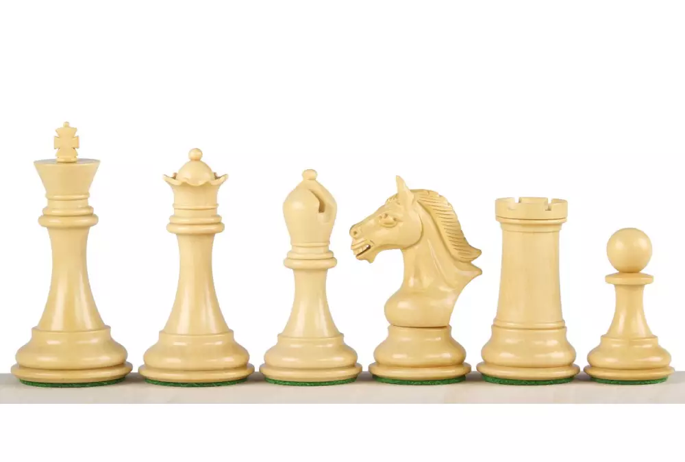 FIGURY SZACHOWE DERBY HEBANOWE 4 CALE