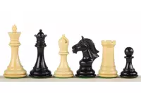 FIGURY SZACHOWE DERBY HEBANOWE 4 CALE