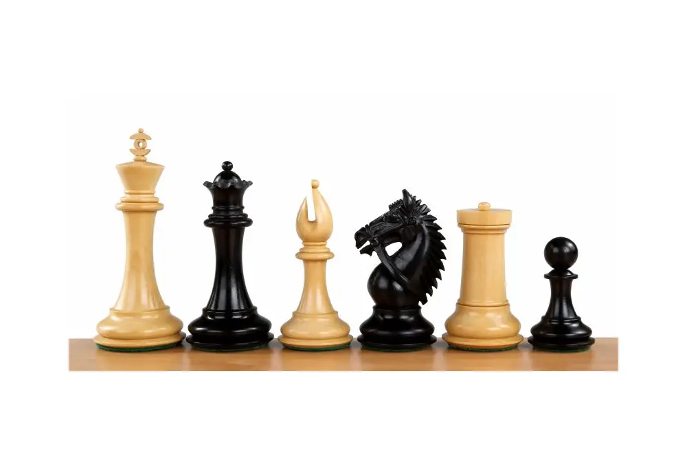 Figury szachowe Made in America Heban 4 cale