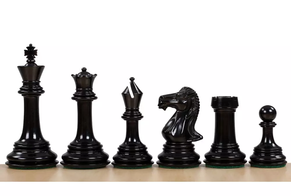 Figury szachowe Parthenon Heban 4 cale