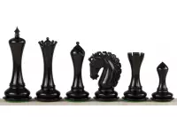 Figury szachowe Empire Heban 4,25 cala Figury szachowe Empire Heban 4,25 cala