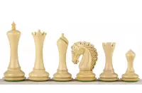 Figury szachowe Empire Heban 4,25 cala Figury szachowe Empire Heban 4,25 cala