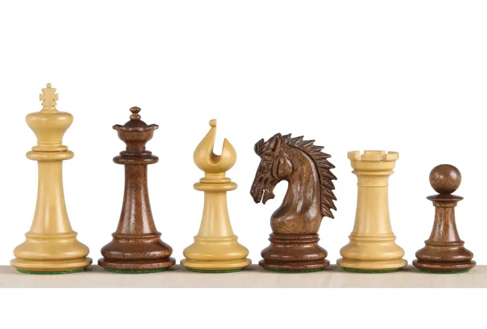 Figury szachowe Sheikh Akacja 4 cale