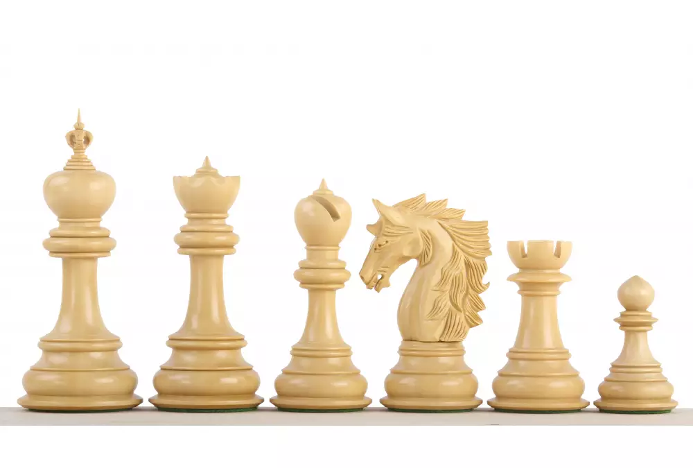 Figury szachowe Dubliner Montgoy Heban 5 cali