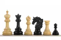 Figury szachowe Dubliner Montgoy Heban 5 cali