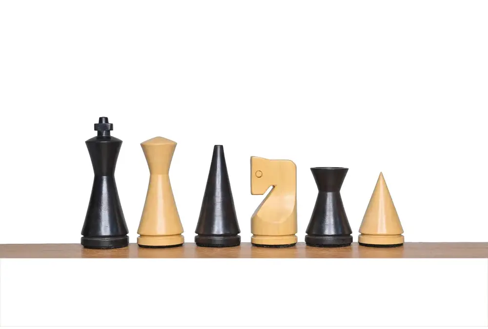 Figury szachowe Modern Staunton 3 cale (król 75 mm)