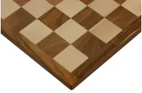 Deska szachowa z litego drewna (pole 55 mm) akacja / bukszpan