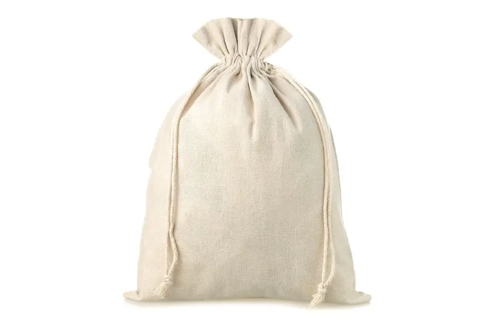 Lniany woreczek do przechowywania figur szachowych