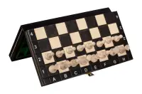 SZACHY MAGNETYCZNE DREWNIANE - CZARNE SZACHY MAGNETYCZNE DREWNIANE - CZARNE