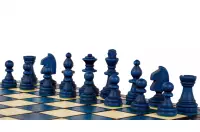 SZACHY MAGNETYCZNE DREWNIANE - NIEBIESKIE SZACHY MAGNETYCZNE DREWNIANE - NIEBIESKIE