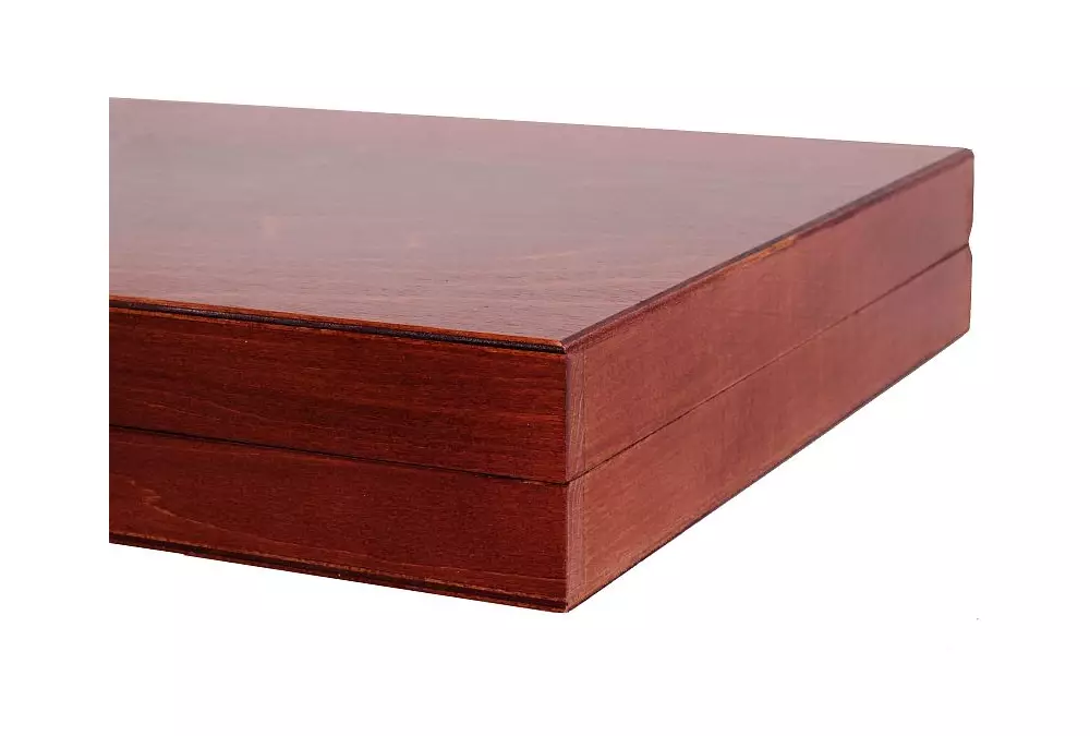 Kasetka drewniana Lux Brown na figury No 5