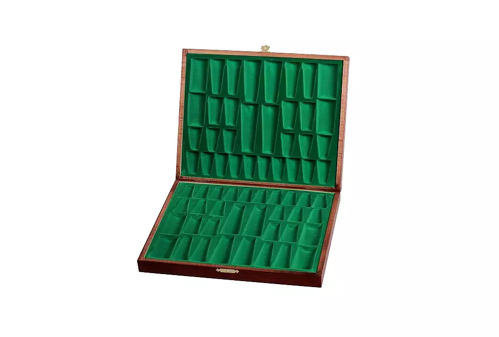 Kasetka drewniana Lux Brown na figury No 5