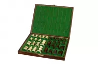 Sunrise Staunton nr 5 (król 90 mm) w eleganckiej drewnianej kasecie Sunrise Staunton nr 5 (król 90 mm) w eleganckiej drewnianej kasecie