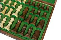 Sunrise Staunton nr 5 (król 90 mm) w eleganckiej drewnianej kasecie Sunrise Staunton nr 5 (król 90 mm) w eleganckiej drewnianej kasecie