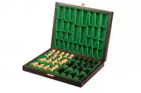 Sunrise Staunton nr 5 (król 90 mm) w eleganckiej drewnianej kasecie Sunrise Staunton nr 5 (król 90 mm) w eleganckiej drewnianej kasecie