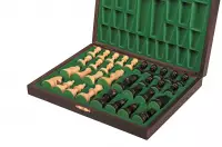 Sunrise Staunton nr 5 (król 90 mm) w eleganckiej drewnianej kasecie Sunrise Staunton nr 5 (król 90 mm) w eleganckiej drewnianej kasecie