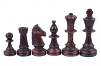 Figury szachowe Staunton nr 5 w drewnianym kuferku Figury szachowe Staunton nr 5 w drewnianym kuferku