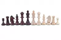 Figury szachowe Staunton nr 5 w drewnianym kuferku Figury szachowe Staunton nr 5 w drewnianym kuferku