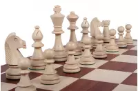 Figury drewniane Staunton nr 6 w drewnianym kuferku w kolorze mahoniowym Figury drewniane Staunton nr 6 w drewnianym kuferku w kolorze mahoniowym