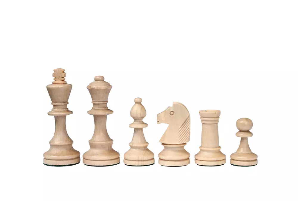 STAUNTON NR 4 Rzeźbione Drewniane