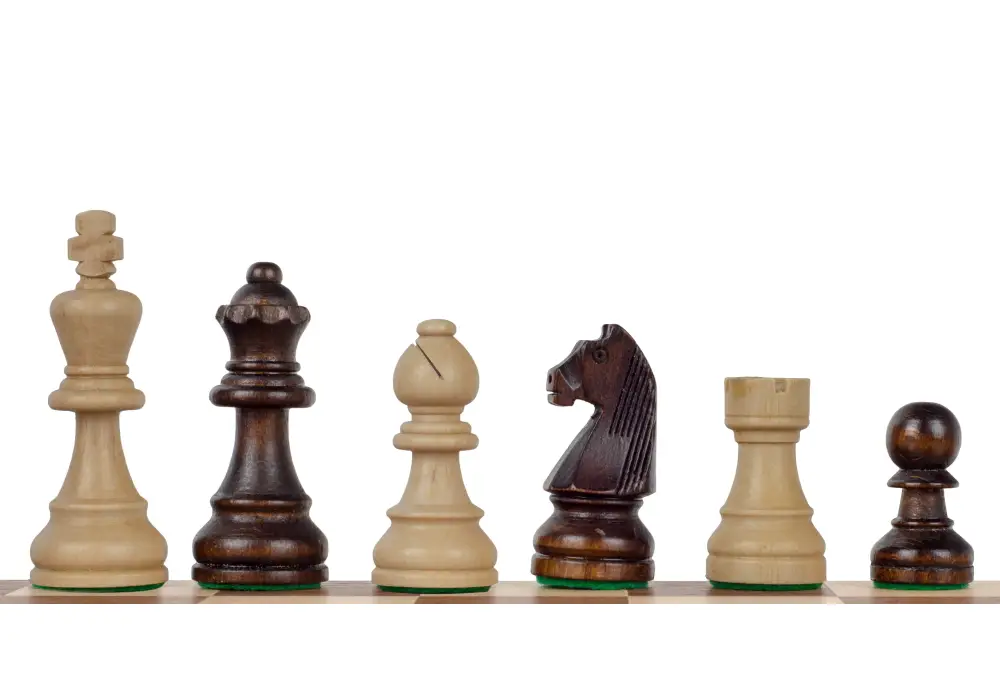 Figury STAUNTON NR 5 z dodatkowymi hetmanami