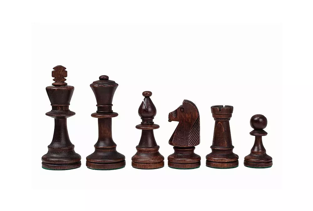 STAUNTON NR 5 Rzeźbione Drewniane