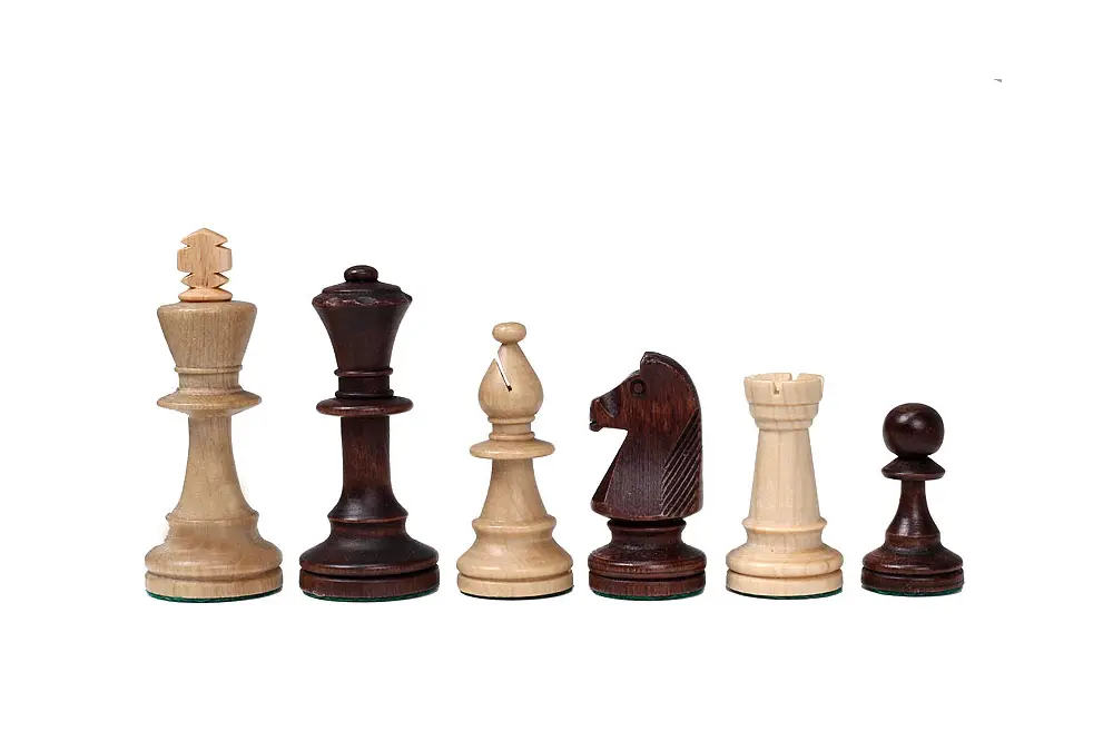 STAUNTON NR 5 Rzeźbione Drewniane