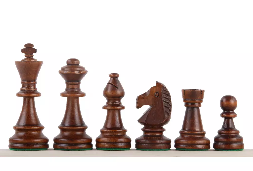 STAUNTON NR 6 Rzeźbione Drewniane