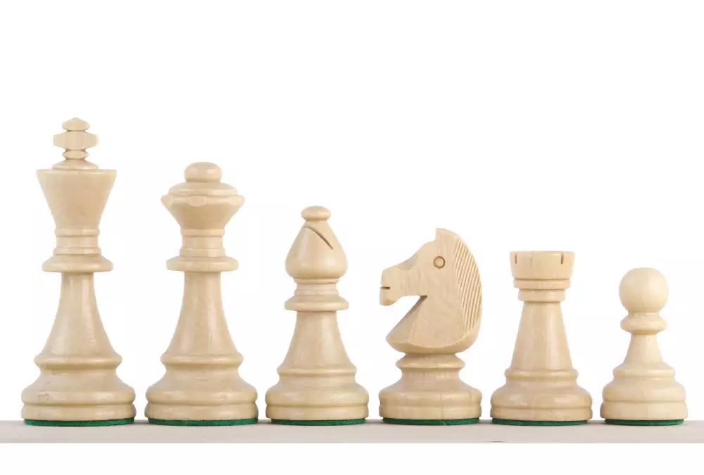 STAUNTON NR 6 Rzeźbione Drewniane