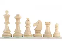 STAUNTON NR 6 Rzeźbione Drewniane STAUNTON NR 6 Rzeźbione Drewniane