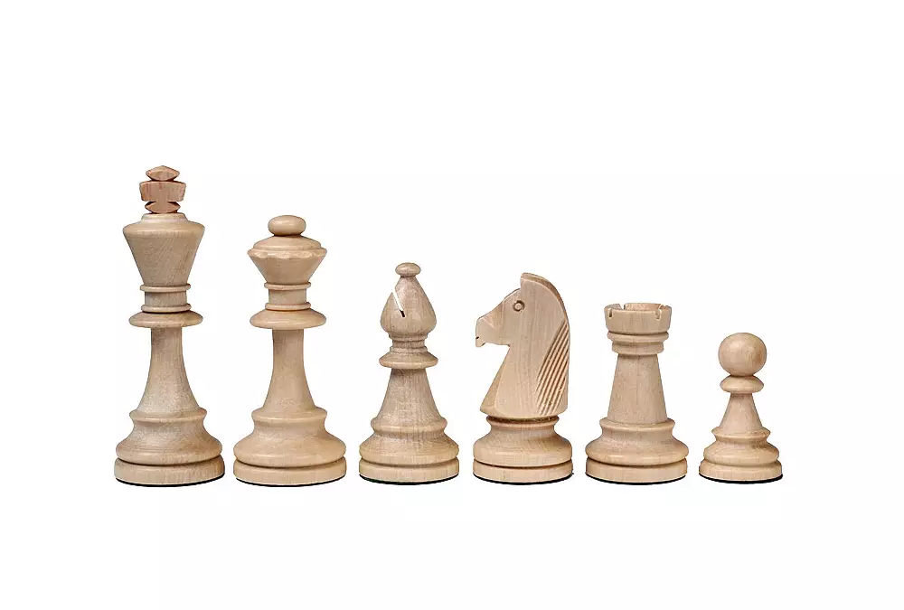 STAUNTON NR 6 Rzeźbione Drewniane