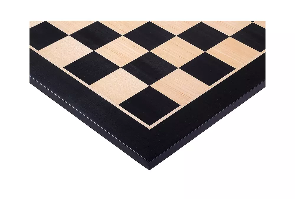 Zestaw szachowy Timeless z hebanizowaną szachownicą (48x48cm)