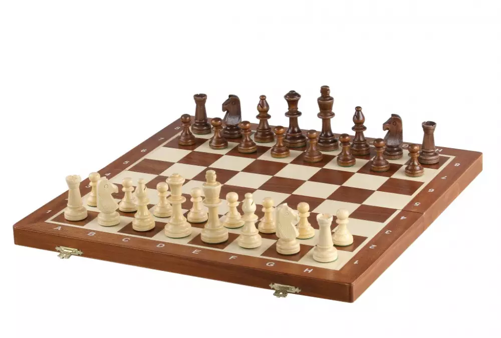 Szachy Turniejowe nr 5 Sunrise, Intarsjowane