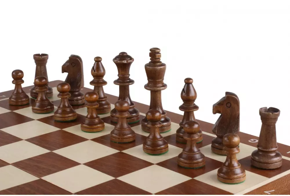 Szachy Turniejowe nr 5 Sunrise, Intarsjowane