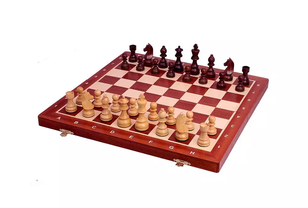 Szachy Turniejowe Timeless (German) Staunton Gold 3,75 cala