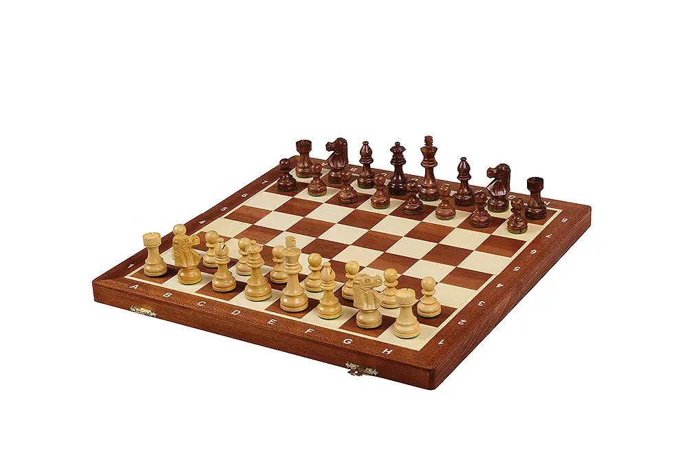 Szachy Turniejowe French Staunton Akacja nr 4
