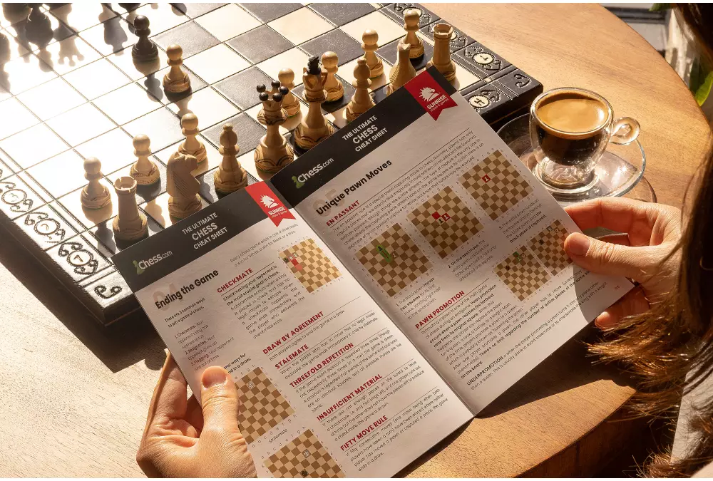 SZACHY SENATOR (42x42cm) - czarne