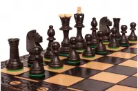 SZACHY SENATOR (42x42cm) - czarne