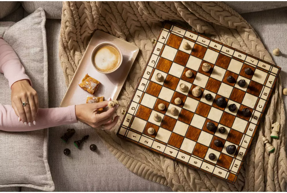 SZACHY DREWNIANE TURNIEJOWE 