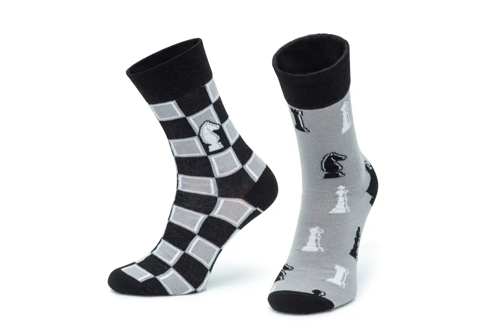 Skarpetki szachowe Skarpol - rozmiar: 39-41