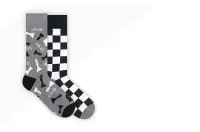 Skarpetki szachowe Nanushki - rozmiar 36-39 Skarpetki szachowe Nanushki - rozmiar 36-39