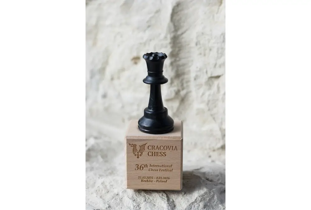 Puchar szachowa figura - Hetman (13 cm)